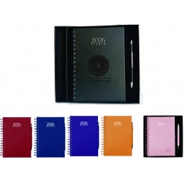 AGENDA DIARIA CON PLUMA